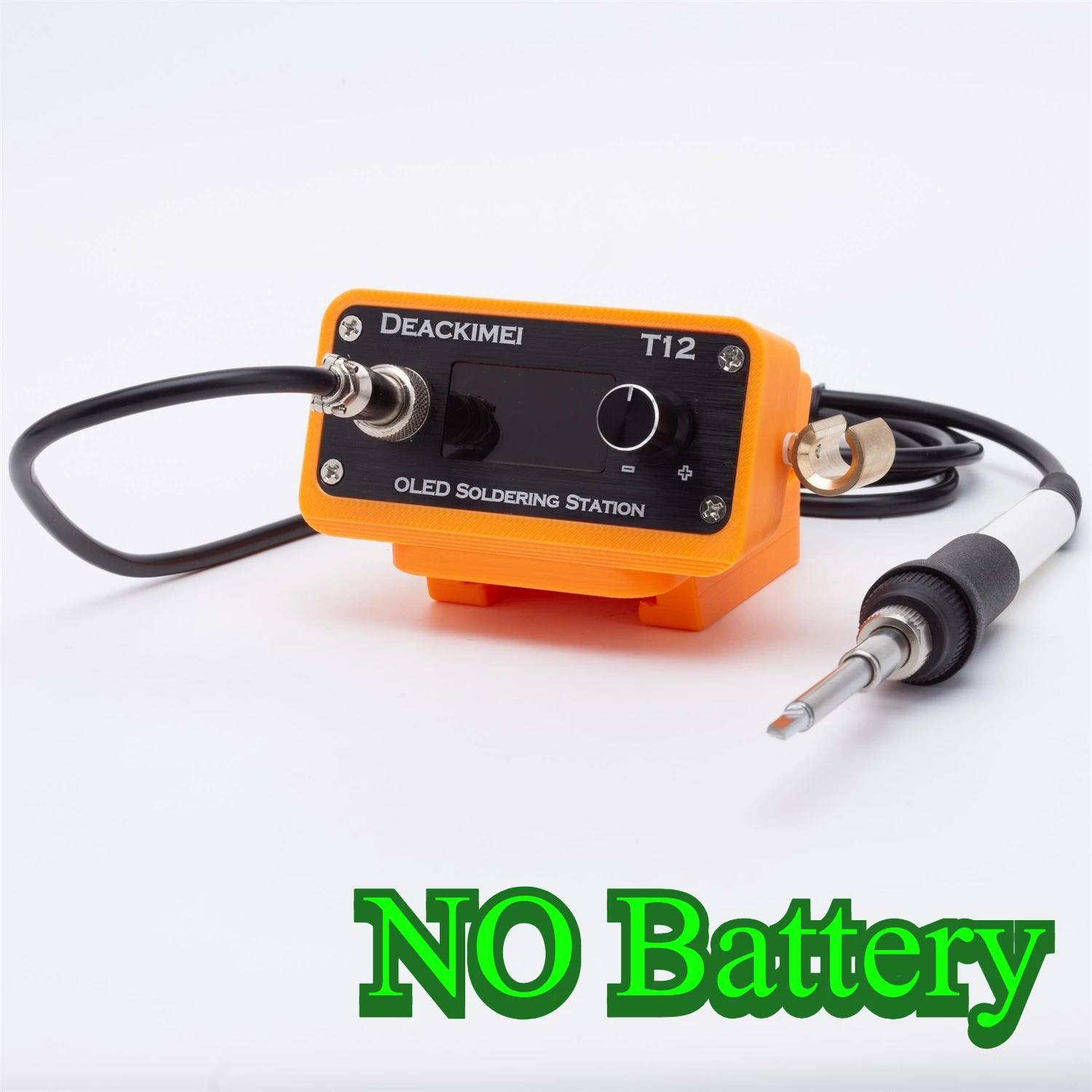 For Worx 20V 4PIN Lithium-ion Battery T12 OLED Soldering Iron Fast Heating Portable Wireless °C/°F Free Switching(NO Battery)