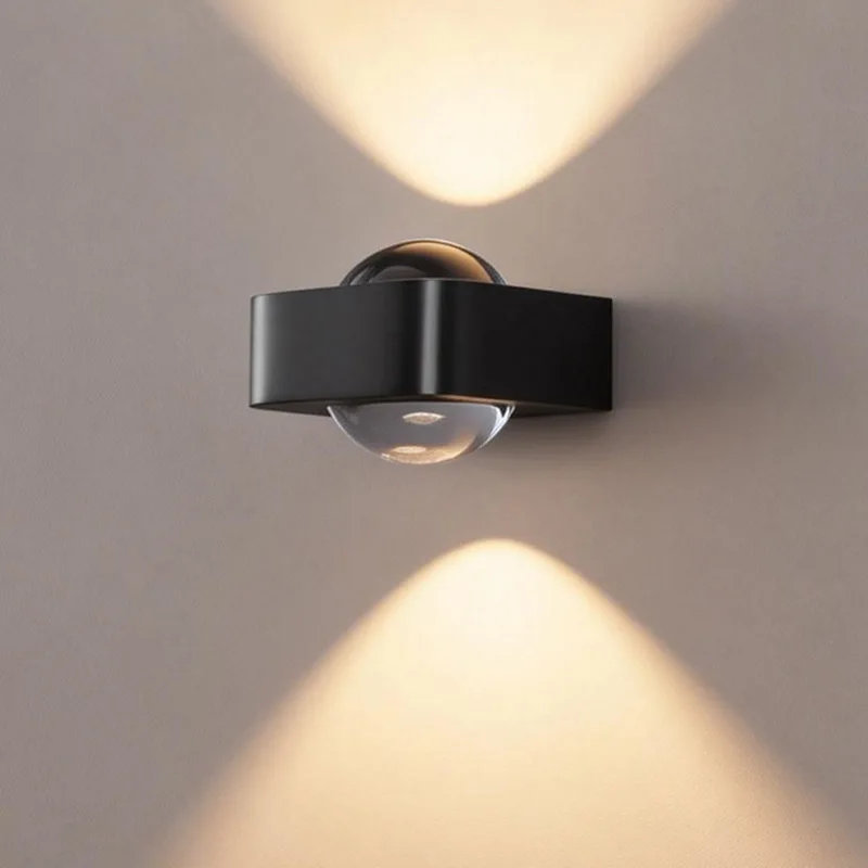 

Modern LED Wall Lamp Geometric Wall Light Up Down Decorative Sconce for Living Room Corridor