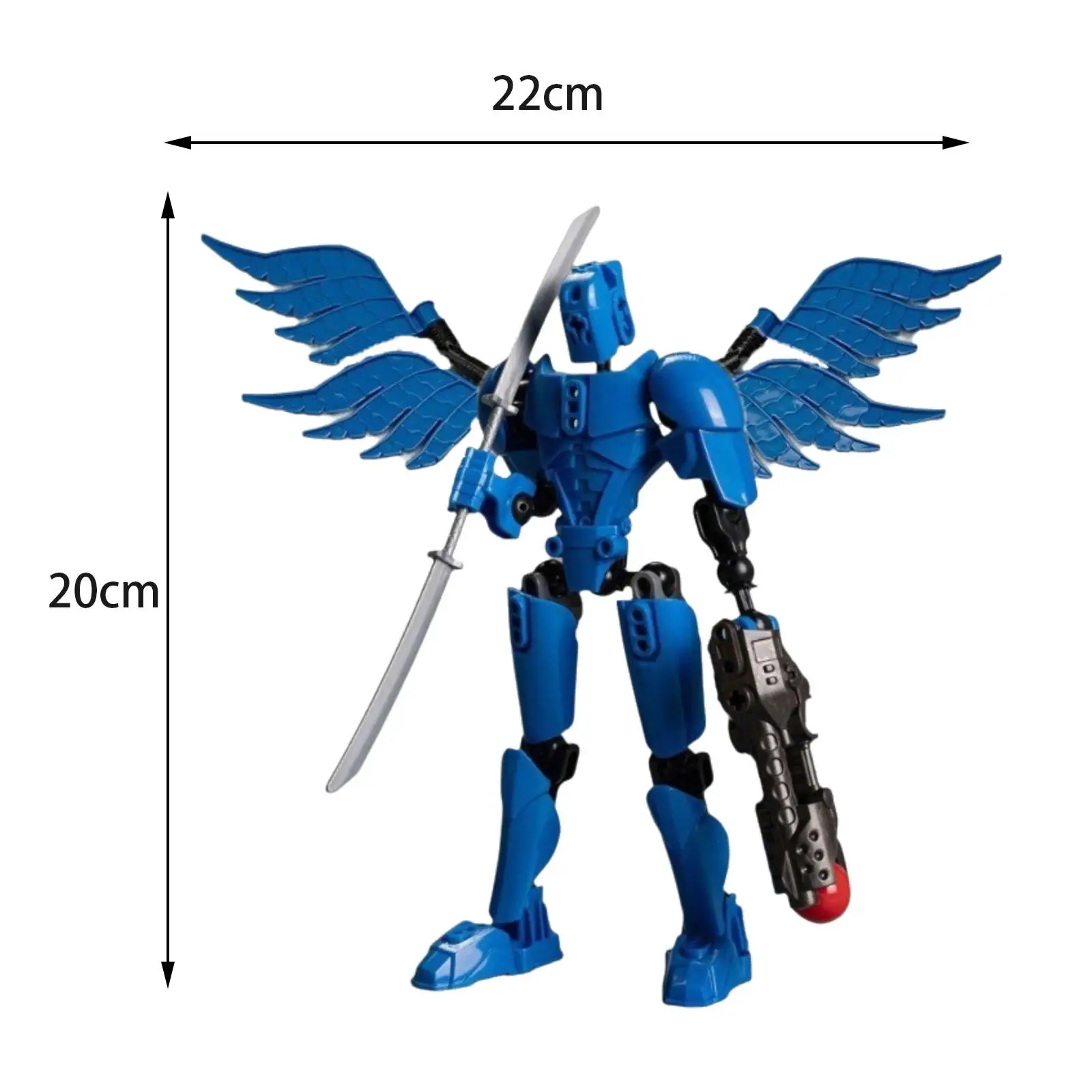 13 Movable Jointed Action Figure Full Articulation Flexible Body for Collection Exhibition Tabletop Display Drawing Role Play