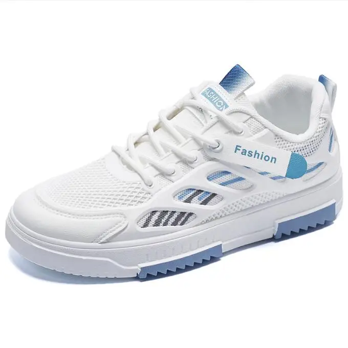 

2025 Summer New Men's Shoes Breathable Lightweight Sports Casual Shoes Trendy fashion White Shoes