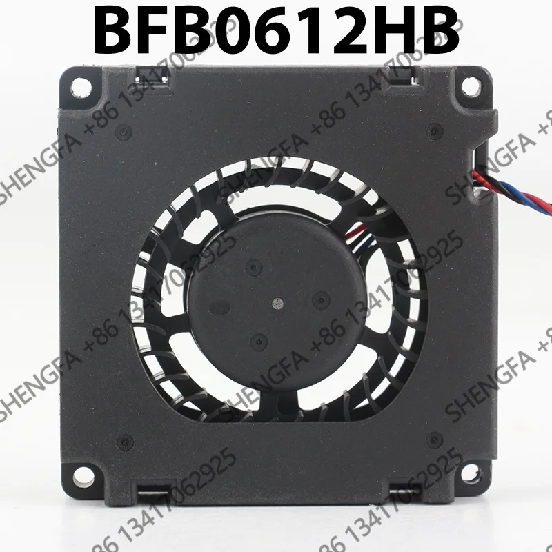 AC EC 6015 60X60X15MM 6CM side centrifugal turbine blower Double ball bearing BFB0612HB cooling fan Delta 5V 24V 48V DC12V 0.32A