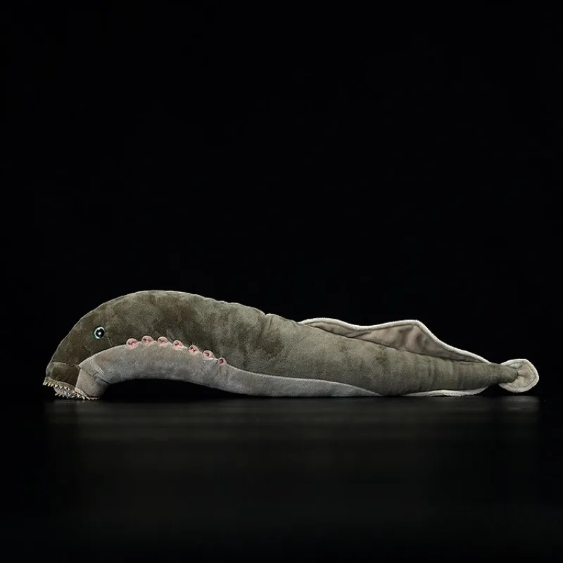ZWY Original Realistic Lamprey Eel Plush Toy Soft Stuffed Animal Figure Unique Collectible Gift for Marine Life Enthusiasts
