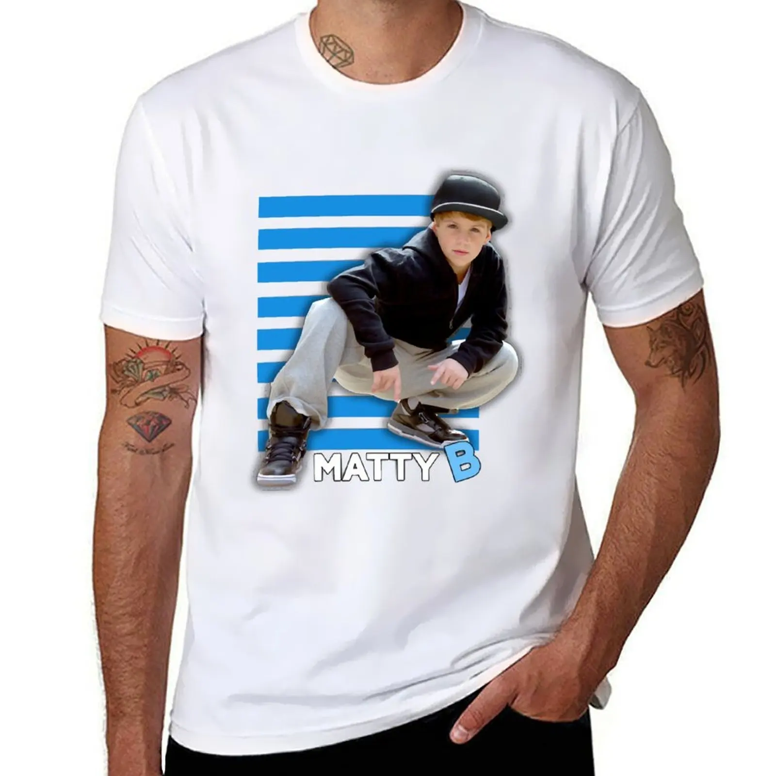 

MattyB Bar T-Shirt t shirts for man slim fit t shirts for man graphic vintage T-Shirt