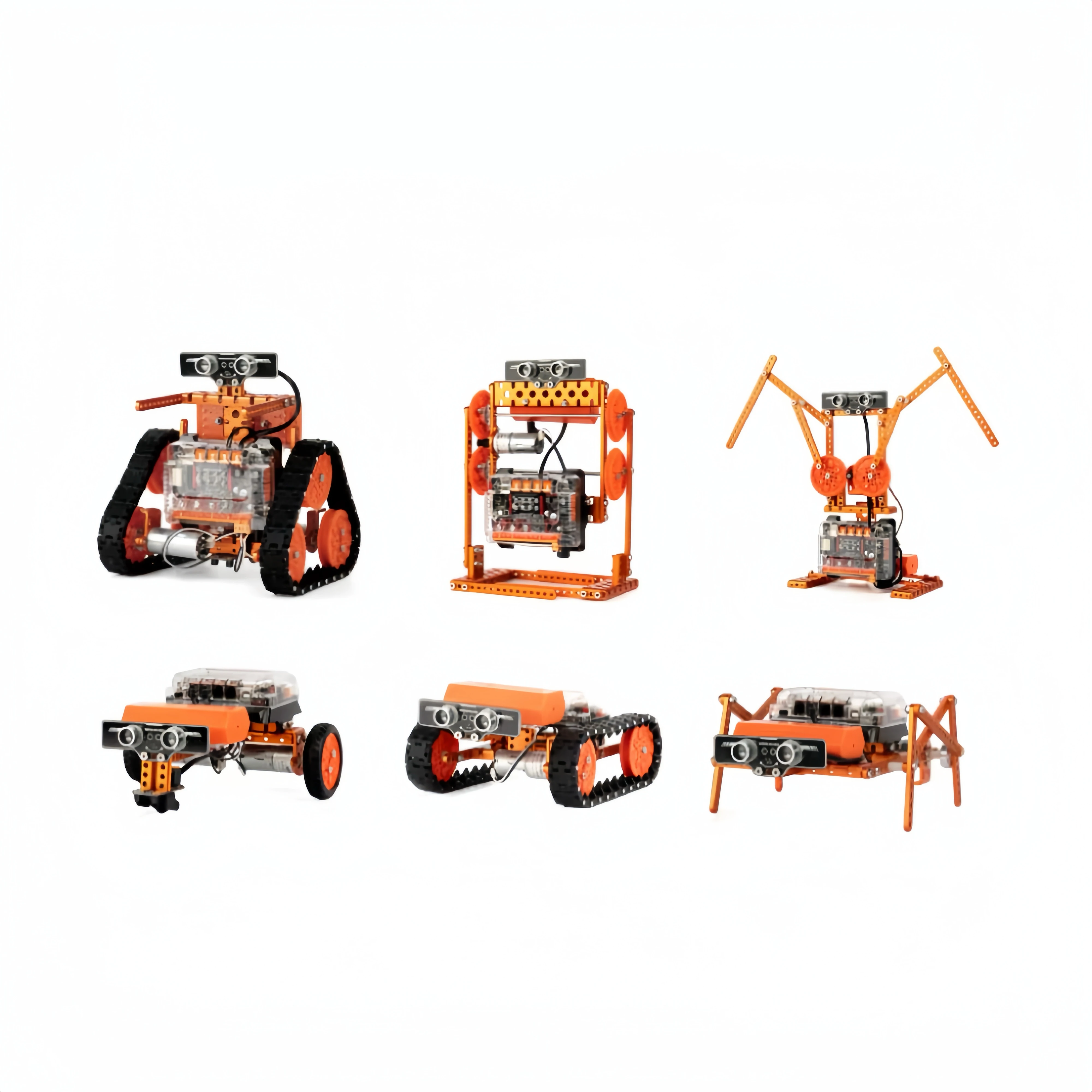 Hot Selling WeeeMake WeeeBot Evolution 6 1 DIY Coding Robot Kit Educational STEM Giftbox Mechanical Engineering Maker Boards