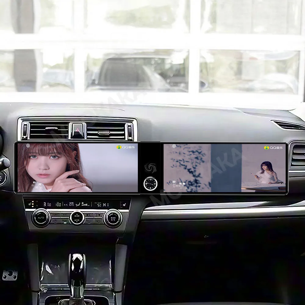 Android 13 Radio For Subaru LEGACY OUTBACK 2011-2021 Dual Screen GPS IPS Multimedia Navigation Stereo Receiver player Head Unit