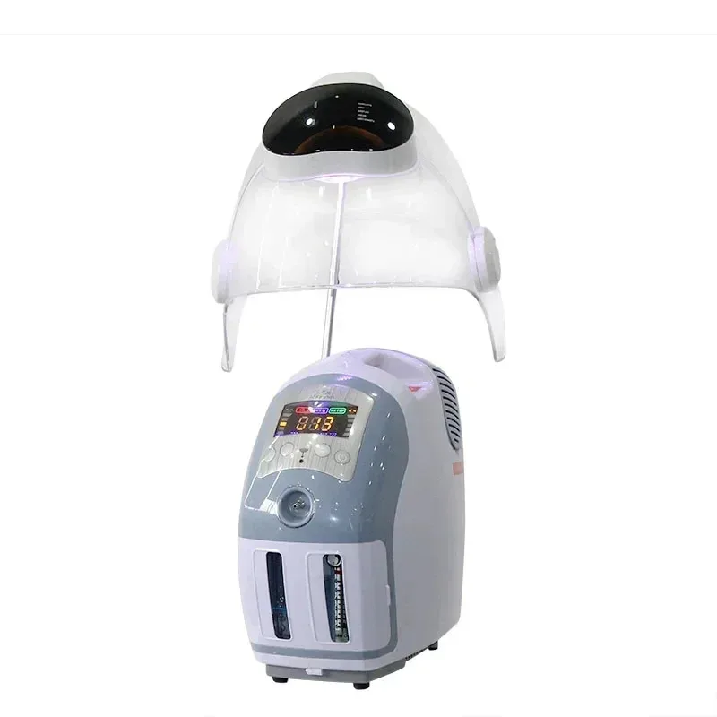 

Face Mask Peel Skincare Machine - Hyperbaric Oxygen & Hydrogen Oxygen H2O2 Bubble Device for Acne