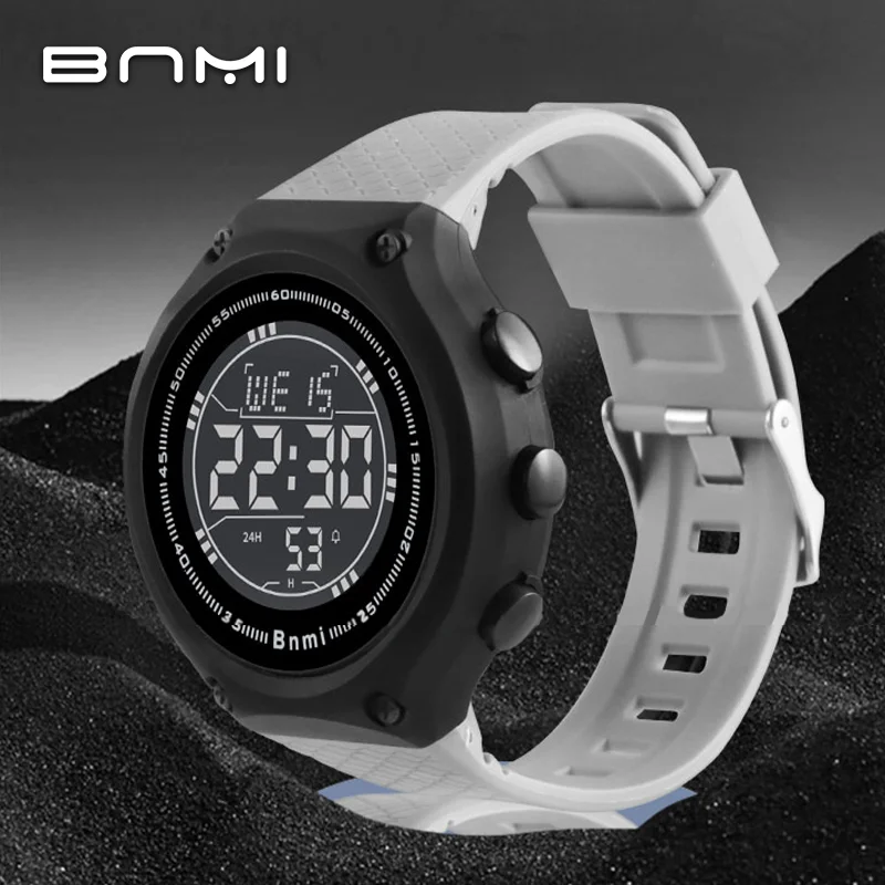 Men's Wristwatch Fashion Sports Waterproof Military Watches LED Display Shock Digital Electronic Watch High-end Design 2025