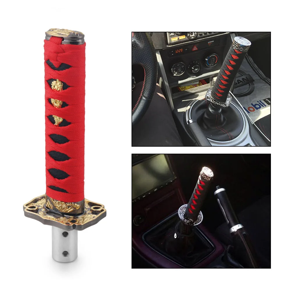 Universal JDM Samurai Sword Shift Knob Shifter Katana Metal Weighted Sport BX101580