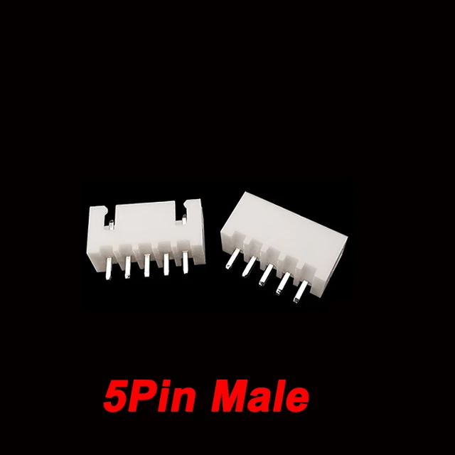 100Pcs JST XH 2,54 2/3/4/5Pin Männlich Weiblich Material Stecker Führt Pin Header gehäuse Terminal Kunststoff Shell Stecker Buchse