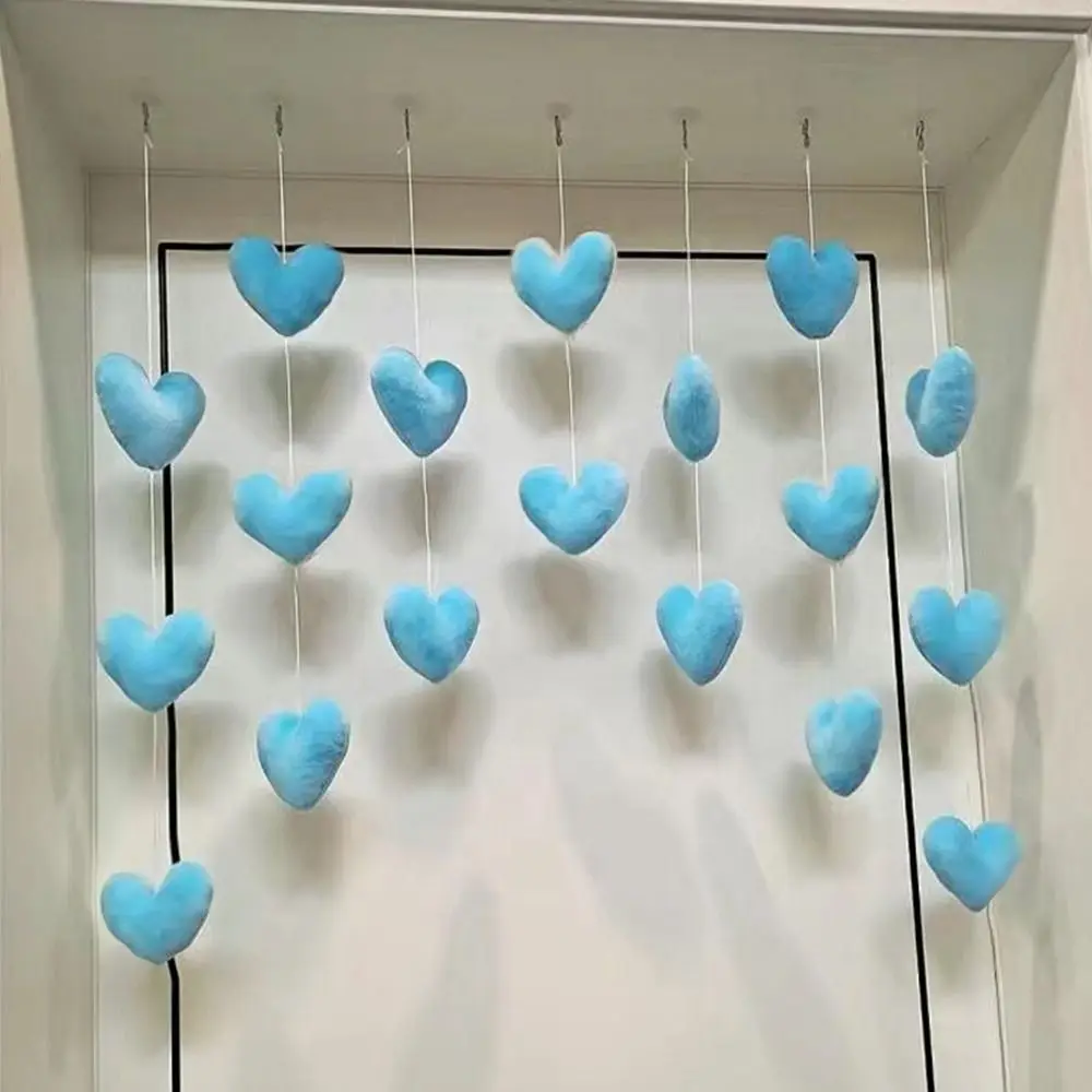 

Partition Girls Room Decor High Beauty Women Gift Door Hanging Curtain Love Hearts Pendant Home Decor Door Curtain Ornaments