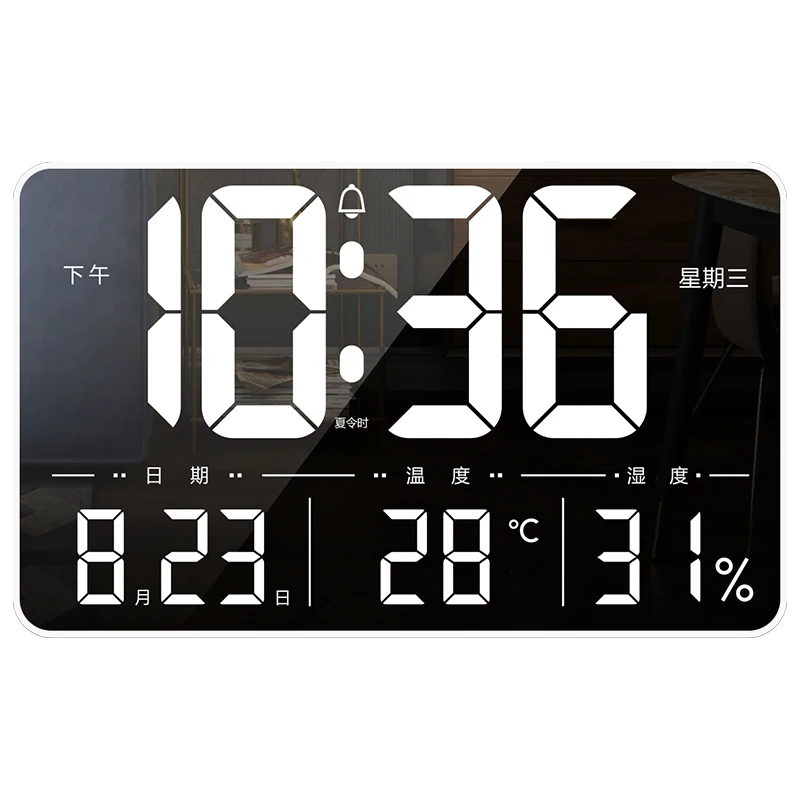 LED large screen electronic wall clock