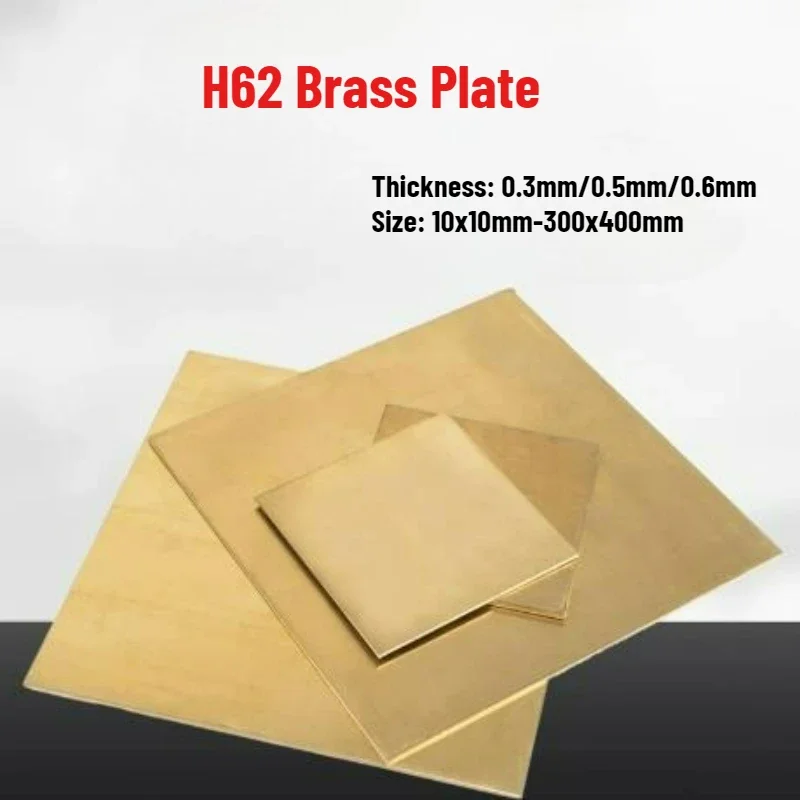 C27400 CuZn40 Messingblech 0,3-0,6 mm dick, Metallausgleichsplatte für Modellbau, Bastelrahmen, Architektur, DIY – Detail 1