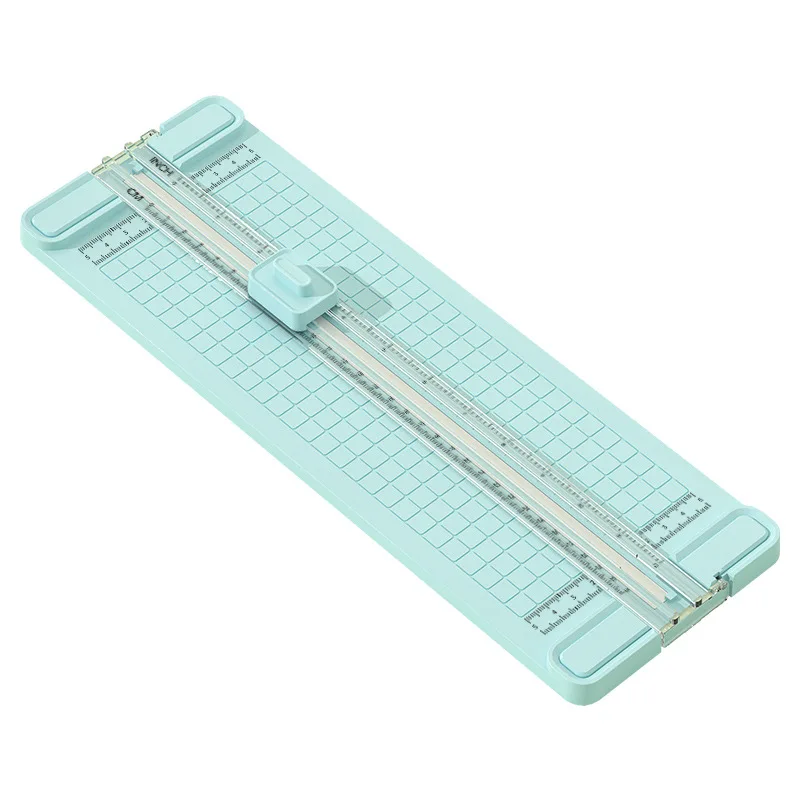 Taglierina di carta portatile Taglierina di carta in plastica Taglierina di carta fai da te portatile per lo studio a casa della scuola