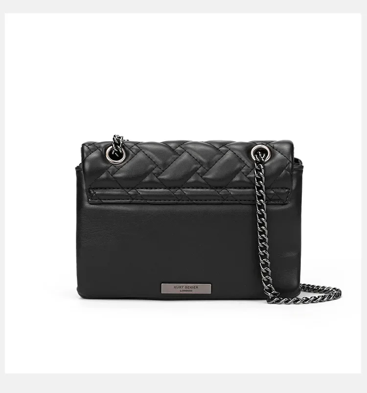 KURT GEIGER Women Shoulder Bag Eagle Head PU Plaid Crossbody Bags 2024 High Quality Brand Handbags Ladies Fashion Purse