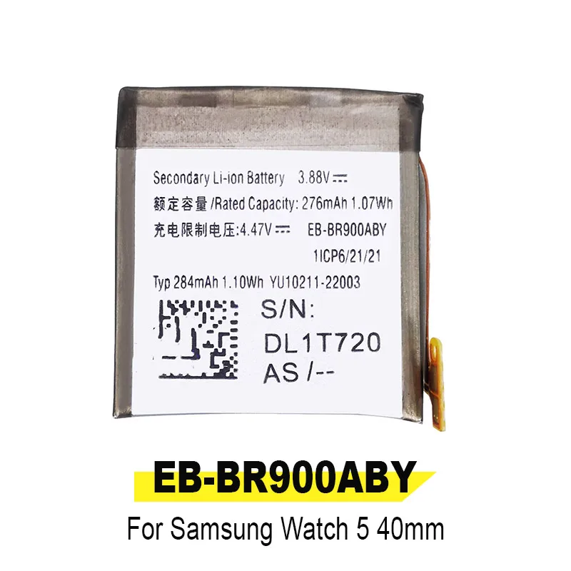 New Replacement Battery EB-BR900ABY EB-BR910ABY EB-BR925ABY For Samsung Galaxy Watch5 40MM 44MM Watch 5 Pro 45MM Battery