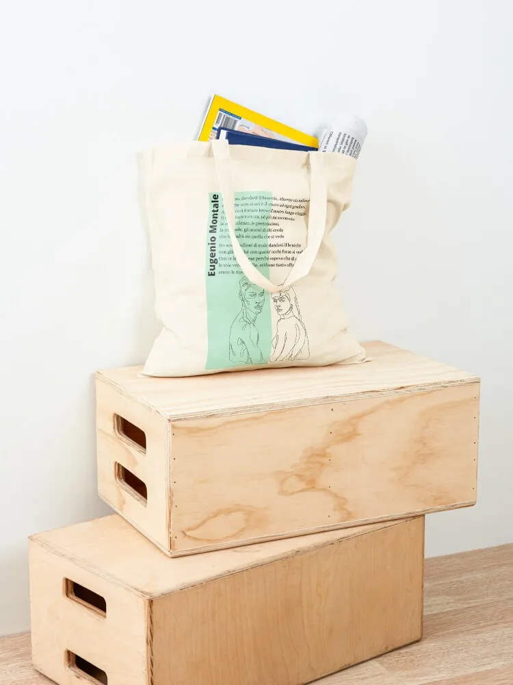 يوجينيو مونتال، هو sceso، دونانتي إيل براتشيو، أسبن أون ميليون دي مقياس حمل حقيبة تسوق حقيبة حمل كبيرة #4