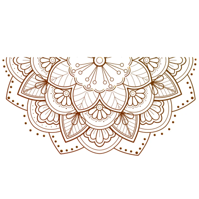 Lotus Flower Wall Sticker Cartoon Children's Bedroom Background Decoration Kindergarten Classroom Stickers Waterproof Removable