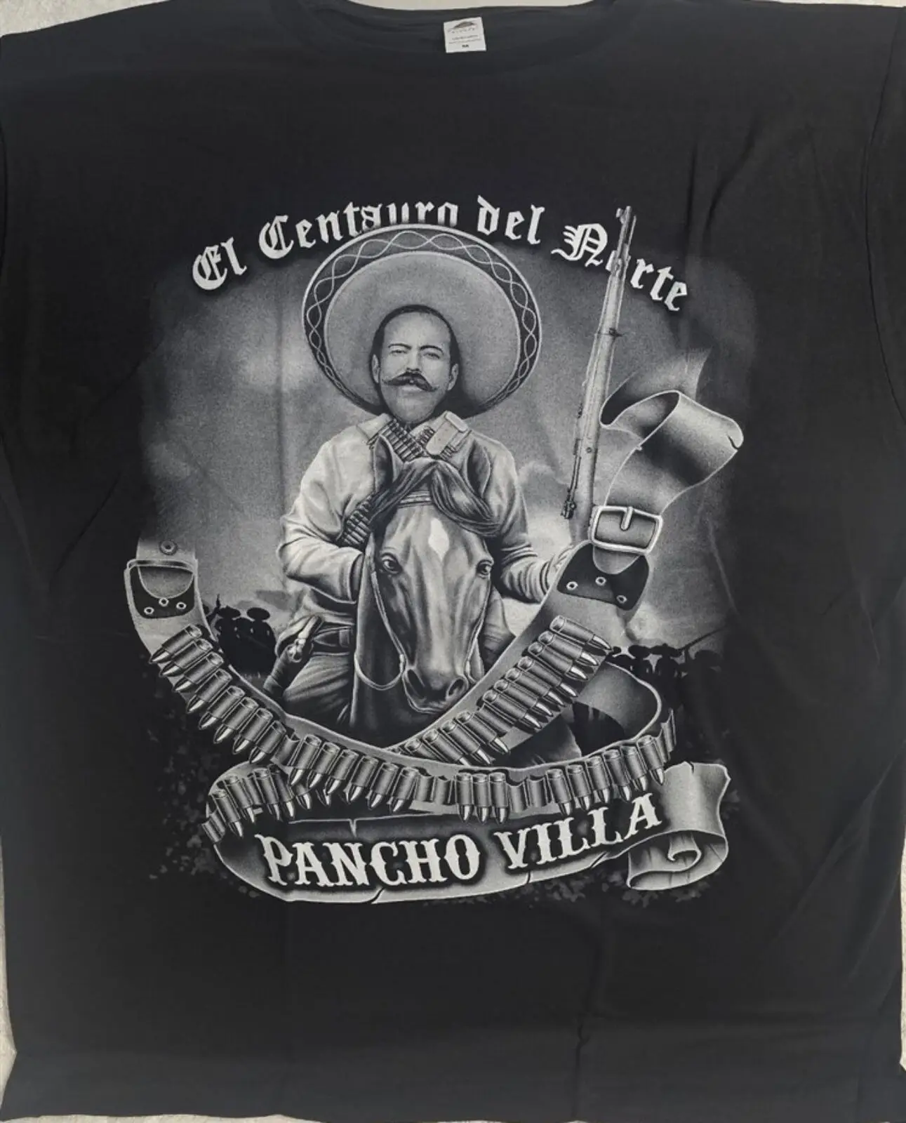 Pancho Villa Mexican Revolutionary Doreteo Arango T-Shirt 100% Cotton O-Neck Short Sleeve Summer Casual Mens T-shirt Size S-3XL view 2