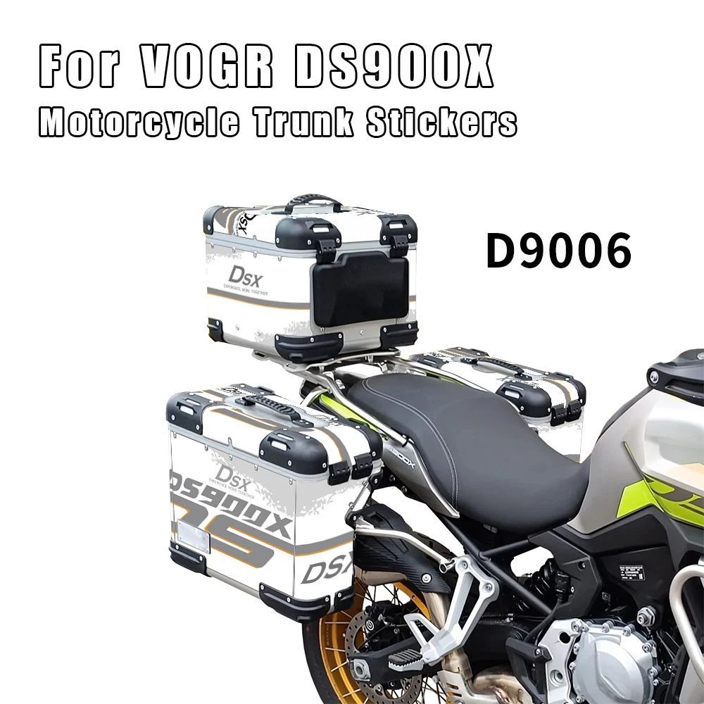 Motorcycle Stickers Moto Luggage Box Sticker For VOGE DS900X 900DSX 900 DSX DS 900 X Trunk Box Ornamental Decal Suitcase Paster
