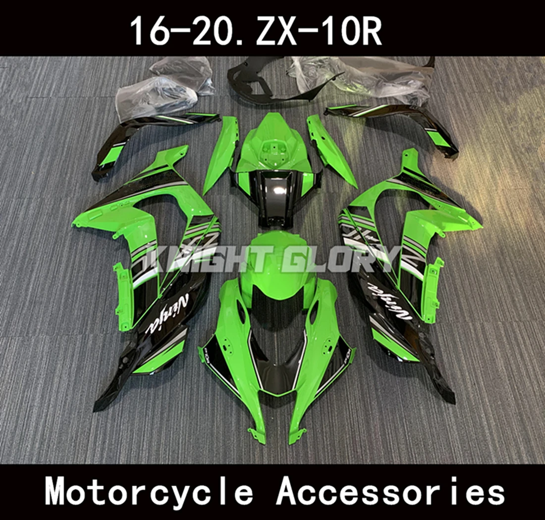 

Suitable For ZX-10R ZX10R 2016 2017 2018 2019 2020 Motorcycle Shell Fairings Kits Spoiler ABS Injection Molding Bodywork Set