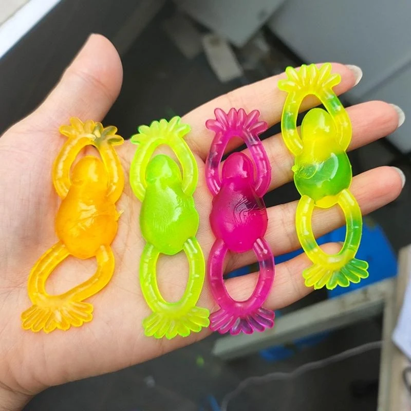 

Anti-anxiety Finger Stretchy for Frog Elastic for Kids Adult Stress Reduce Indoor for Pla 15UB