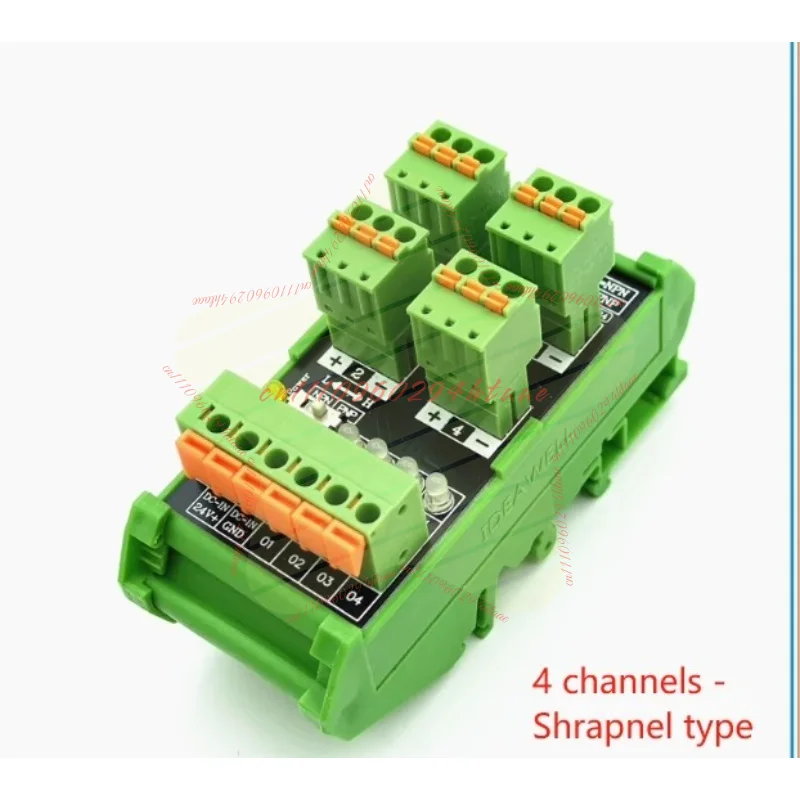 PLC Sensor Terminal Block 2-wire 3-wire 4/8/12/16 Channel NPN/PNP Input Photoelectric Proximity Switch