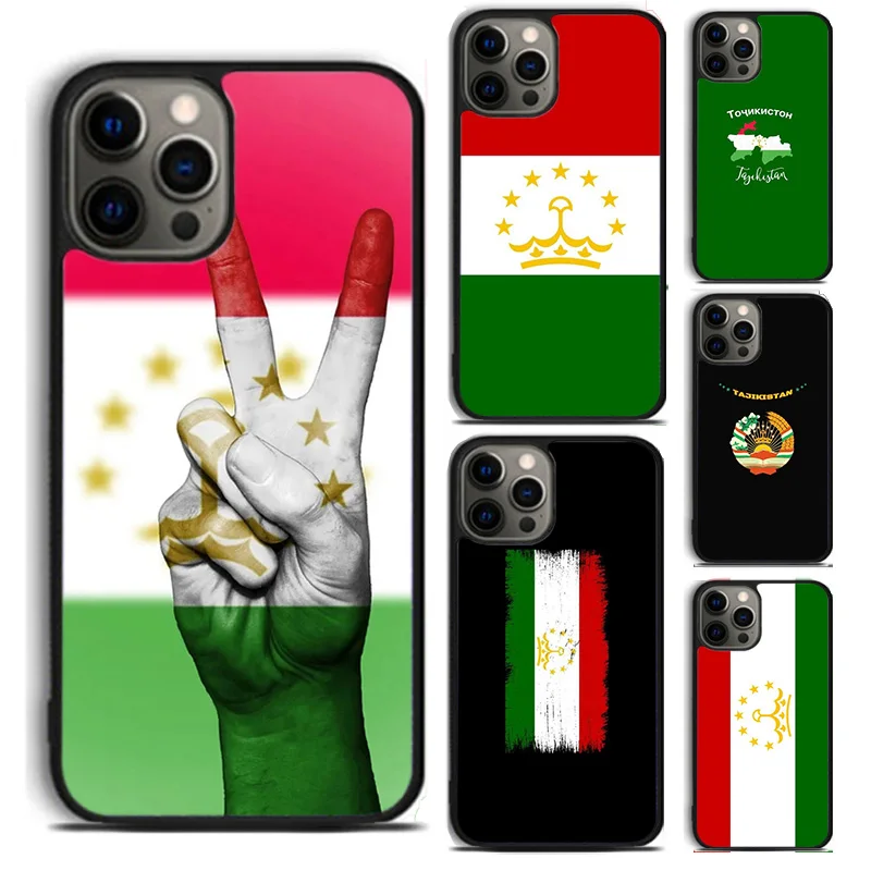 Tajikistan Flag phone Case Cover For iPhone 16 15 14 Plus X XR XS apple 16 11 12 13 mini Pro Max coque