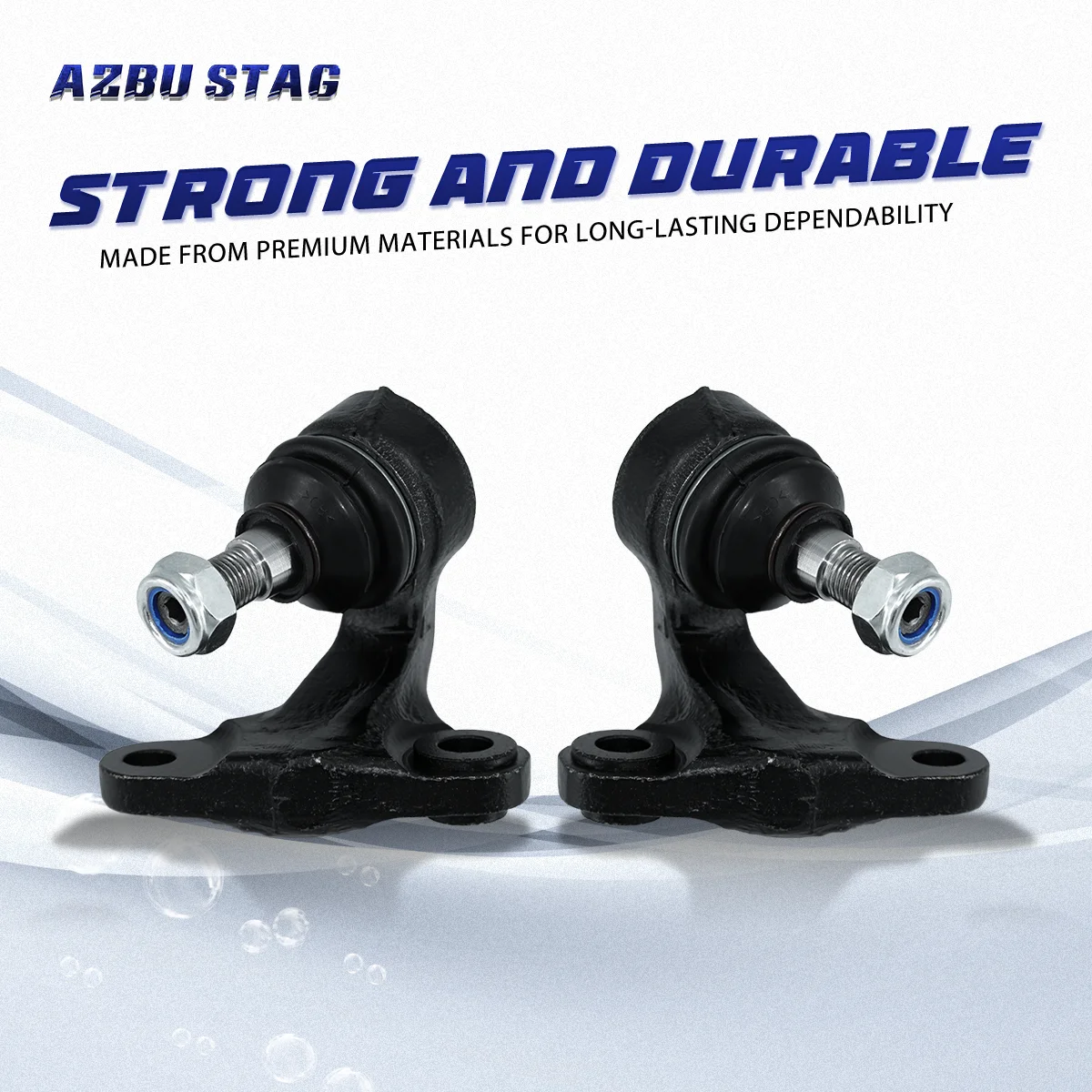 AzbuStag 6 pezzi anteriore inferiore sinistro destro boccola braccio di controllo giunto sferico per BMW 3 E46 325xi 330xi AWD 2001 2002 2003 2004 2005