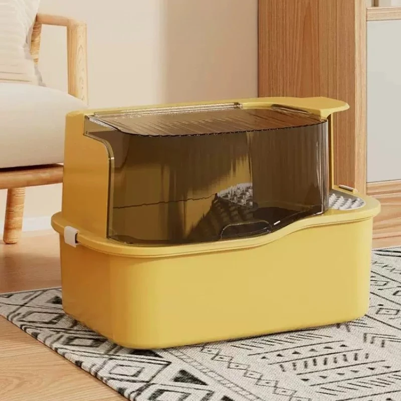 Detachable Hiding open‑ended Defecation Litter Box Extra Large Luxury Sandbox Litter Box With Hole Areneros De Gatos Home Items