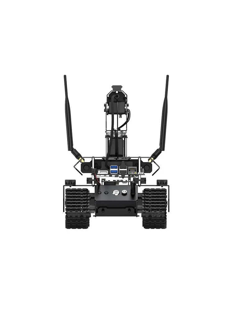 UGV Beast ROS 2 open-source off-road gevolgde AI-robot voor Jetson Orin-serie bord, pan-tilt, inclusief Jetson Orin Nano 4 GB-kit