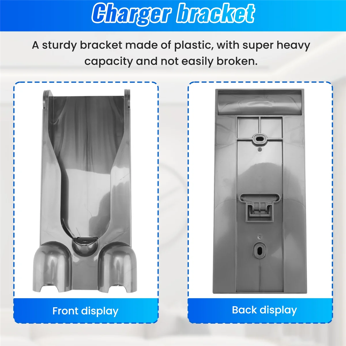 

T33C Docking Station Wall Mount Accessory for V15 Vacuum Cleaner Storage Rack Charger Hanger Charging Base Bracket