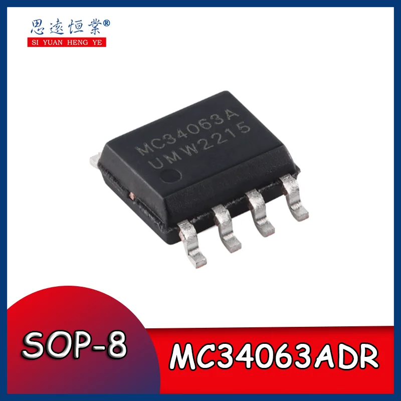 

10pcs Original genuine MC34063ADR SP-8 DC-DC conversion control circuit chip