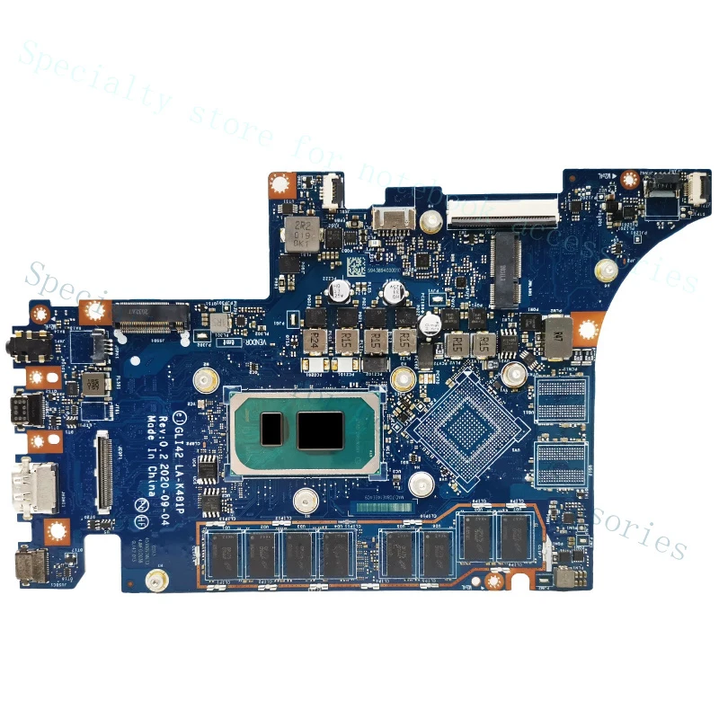 

Материнская плата A+ для Lenovo Ideapad 5 Pro-14ITL6 LA-K481P с процессором i5-1155/i7-1165, 16 ГБ ОЗУ