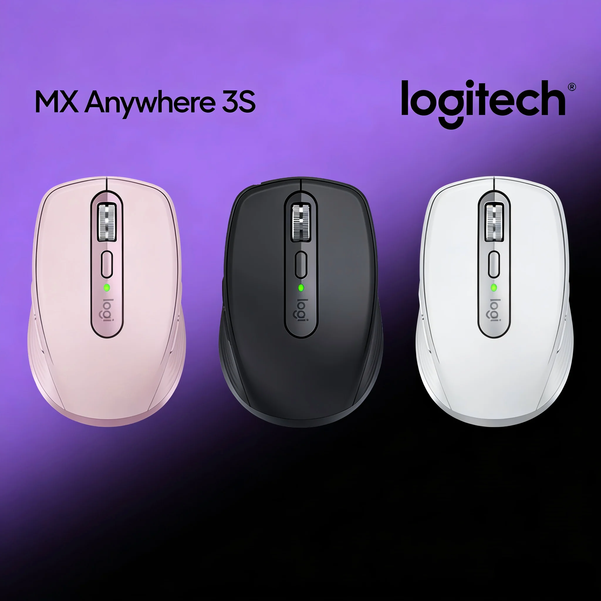 

Мышь MX Anywhere 3S с высокоточным стеклянным сенсором 8000 DPI, бесшумным кликом, для офиса