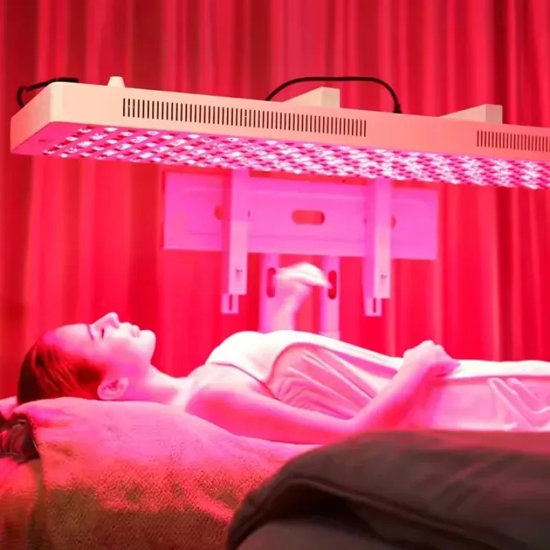 2160W Full Body Professional Standing LED Light Therapy Adjustable Frequency Red Light Therapy for Pain Relief and Body Healing