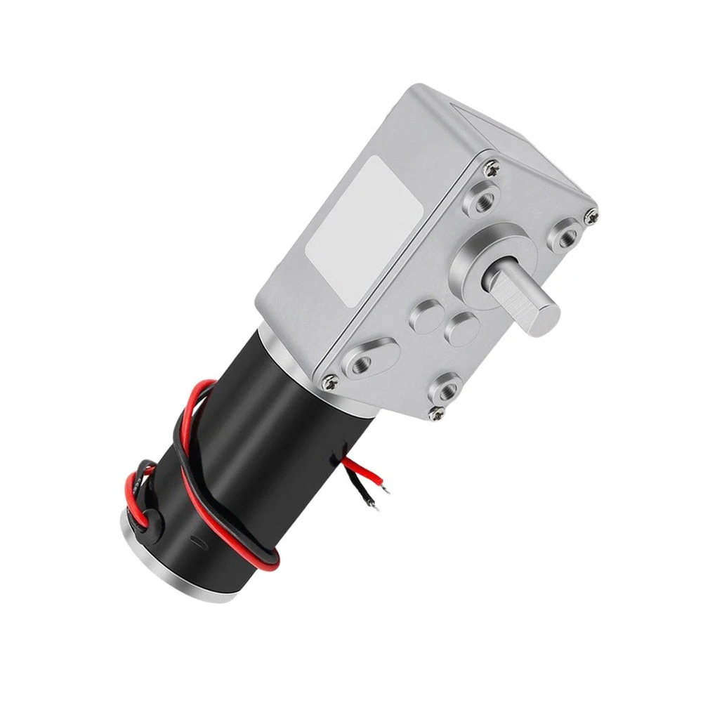 1pc Gear Motor DC 12V 5RPM Reversible For Worm Gear Motor Turbine Electric Motor 5840-31zy For Lifting Pan-tilt And Transmission