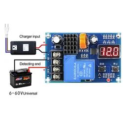 M634 DC6-60V Lead-acid Battery Charging Controller Protection Board Switch 12V 24V 36V 48V Overcharge Protection Switch