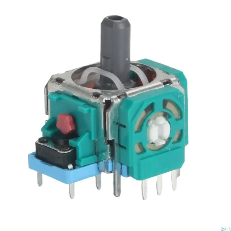 R91A 10pcs استبدال التناظرية stysticks استشعار وحدة الاستشعار ملحق ل P5 Controlleer الوحدة potentiometer أخضر
