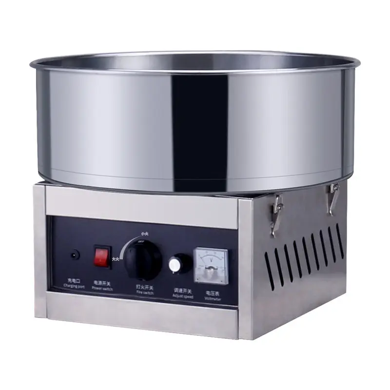 

Cotton candy machine stall commercial, stainless steel fancy cotton candy machine making machine