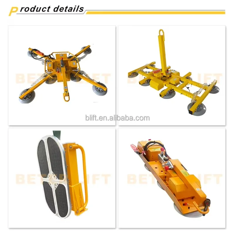 Levantador de ventosa a vácuo de chapa metálica de uso industrial seguro e eficiente Blift para máquina de corte a laser