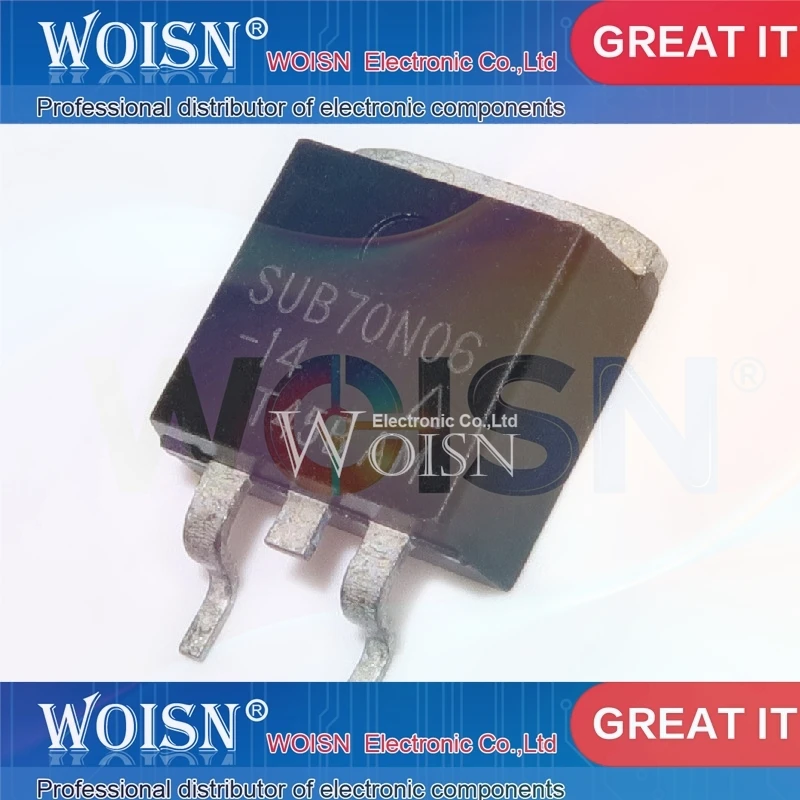 Small Batch 1-5-10pcs SUB70N06-14 SUB70N06  Price discounts Spot supply