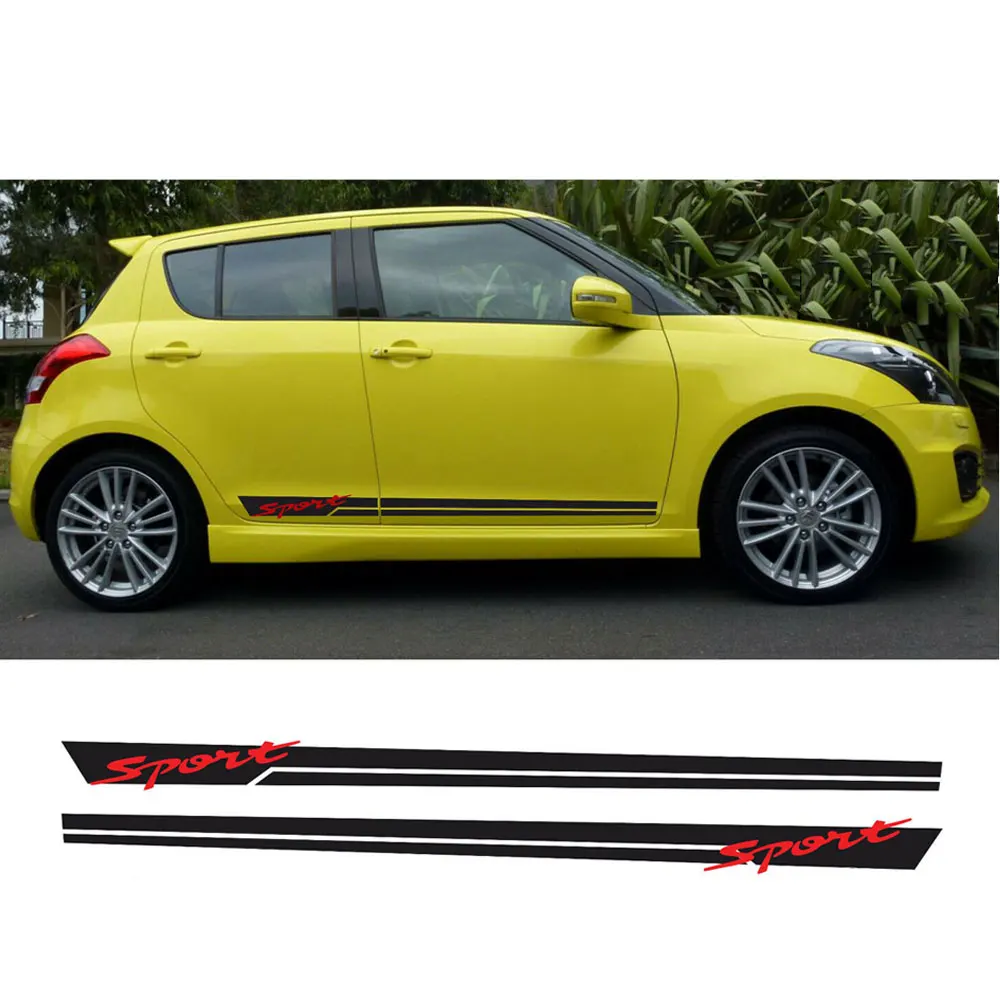 532 2: La Mejor Opción para Personalizar tu Suzuki Swift Sport con Pegatinas Laterales
