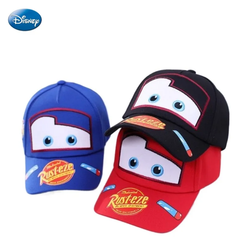 Lightning McQueen Disney children\'s spring and summer cool baseball cap car outdoor sun protection 1 casual sun hat versatile