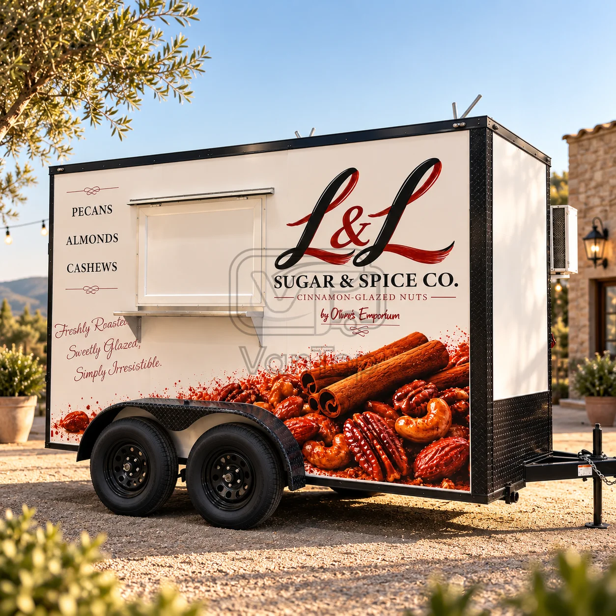 Commercial Concession Food Trailer Mobile Kitchen Trailer Food Truck for Sale Concession Trailer for Restaurant Business