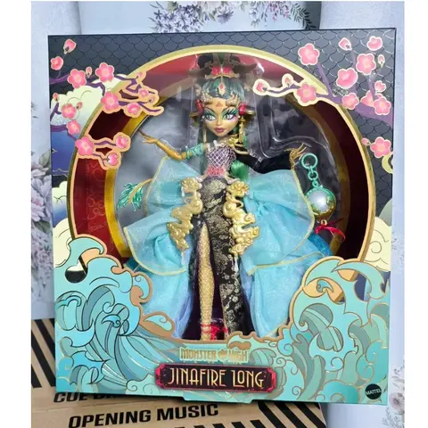 Monster High Fang Vote Jinafire Long Collector'S Edition Doll Figure Authentic Guaranteed High Cost Performance Festival Gifts