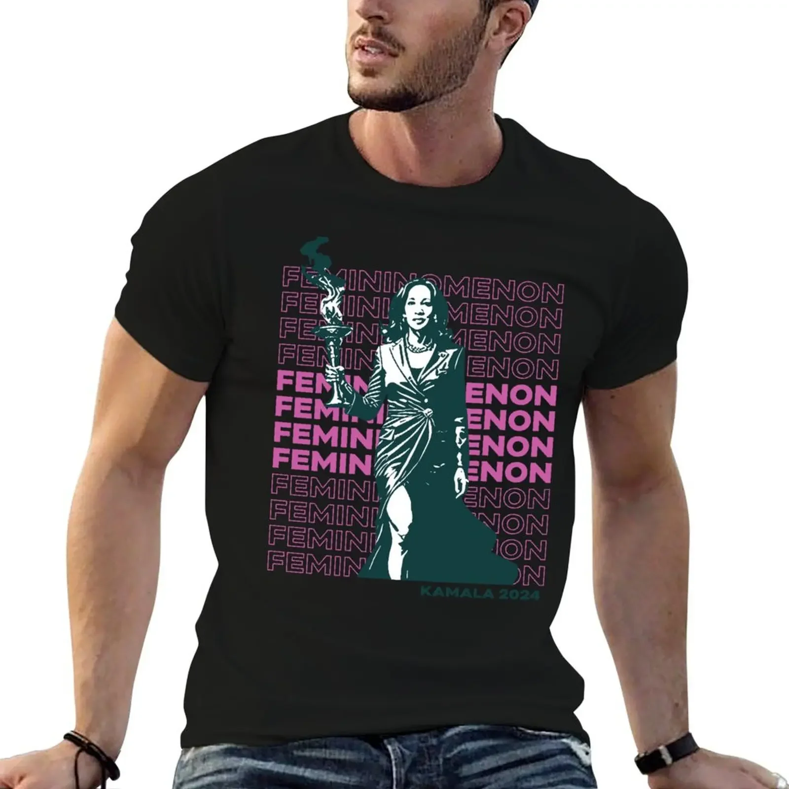 Femininomenon Kamala Harris T-Shirt anime t shirts sports fans mens designer t shirt