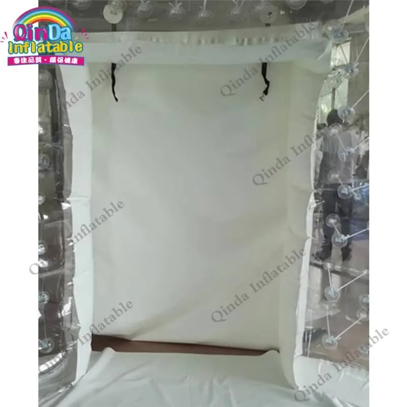 Namiot dmuchany typu Aie Dome dla 3-4 osób, dmuchany namiot-bąbel na trawnik do rodzinnego biwakowania