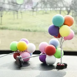 Multicolour Lovely Auto Ornaments Balloon Creative Car Decoration Balloon Interior Dashboard Charming Supplies