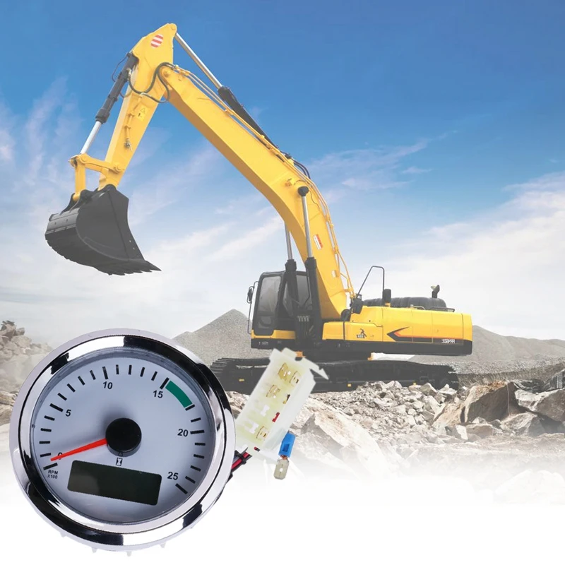 

Backhoe Loader 3CX 4CX Tachometer Gauge For JCB 704/D7231 704/50097