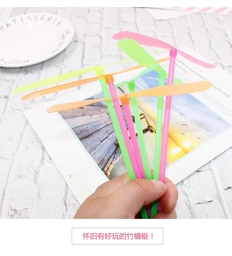 Whirl Copters Party Set [10-Pack] (Safe Soft Plastic+One-Spin Launch) Kids' Birthday Party Favors/Outdoor Game Toys